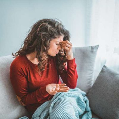 Person in pain